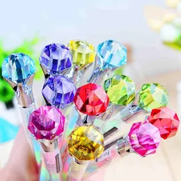 PCS per parti Big Diamond Colorful Ink Gel Pen Söt ritning Målning Pennar Highlighter Stationery Presentkontorskolan