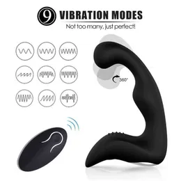 Yetişkin Masaj Wonana Prostat Masajı Anal Fişleri Vibratör Kablosuz Uzaktan Kumanda USB Şarj Oyuncak Erkekler/Kadınlar Gay Çift Ürünleri