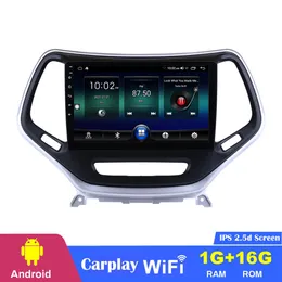 Android GPS CAR DVD Gracz Multimedia Multimedia dla Jeep Grand Cherokee-2016 WiFi SWC 10,1 cala