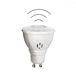 Lighting PIR Motion Sensor LED GU10 Bulbs 3W 220-240V AC For Ceiling Downlight Passage Corridor Walkway