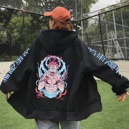 남성용 후드 2022 애니메이션 Jujutsu Kaisen Sukuna Hoodie 풀오버 탑 패션 프린트 zizper Unisex