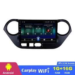 Head Unit GPS CAR DVD Radio Player for Hyundai I10 2013-2016 LHD音楽サポートDVRアンドロイドタッチスクリーン