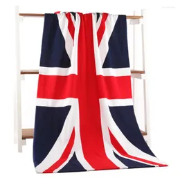 Halsdukar 70 140 cm Superabsorberande Flagga Strandhandduk Union Jack Kanada U.S. Dollar Bath Herr Dam Badkläder Duschtorkning YG115