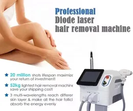 Najlepsza sprzedaż Picosecond Laser Tattoo Usuń 532 755 1064 Pico Diode Laser 808 Maszyna do usuwania włosów