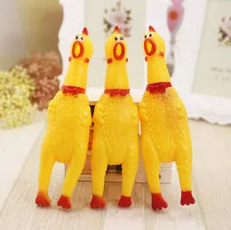 Zabawki dla zwierząt krzyczących kurczak dla dzieci piszczące kurczaki dorośli wentylacja oszusta brzmiących zabawkami