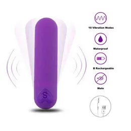 Nxy Vibratori Sex 10 Velocità Mini Ball Vibratore Vagina Massaggio g Spot Clitoride Stimolatore per Giochi Femminili Masturbazione Donne Potenti 1109