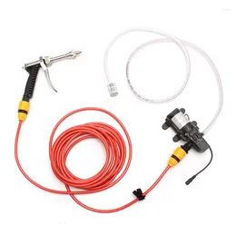 Lance Hushåll Portabelt högtryck DC 12V 65W Mini Cleaner Water Wash Pump Sprayer Kit Tool Car Washing Machine