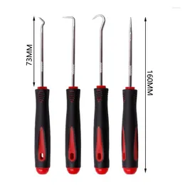 Professional Hand Tool Sets 4Pcs Car Auto Vehicle Oil Seal Screwdrivers Set O-Ring Gasket Puller Remover Pick Hooks Tools Accessories Drop