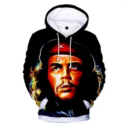 Men's Hoodies Che Guevara Hero 3D Hoodie Sweatshirt Men Autumn Winter High Quality Pullovers Tops Clothes 2022 Fashion