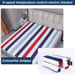 Battaniyeler Elektrikli Battaniye 220/110V Daha Kalın Isıtıcı Isıtmalı Yatak Termostat Isıtma Kış Vücut Isıtıcı