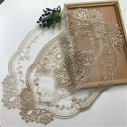 TABELA MATS 1PCS Anti-Scald Dining Bordado Craft Placemat European Lace Isolle Plate Plate Mat Pads