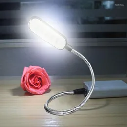 Night Lights Flexible Bright Cute Light Mini LED USB Book Reading Lamp Powered By Laptop Notebook Computer For Students Reader