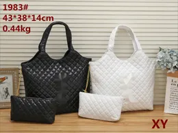 designer Handbags Women Totes Quilted Underarm Shopping Shoulder bag Big Ladys Carrier Bag Genuine Leather Handbag Purse #1983