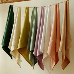 Sets Kitchen Towels Premium Quality Solid Cotton Linen Weave Ultra Soft Dish Towel Size 40x40cm Highly Absorbent Bar Tea Towel TJ8128 220930