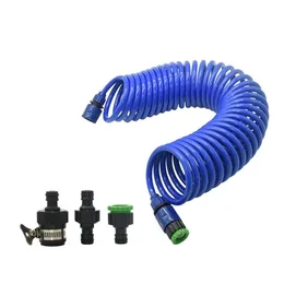 Hoses Flexible car Washing Magic Hose Garden EVA Spring Tube Expandable water gun hose for Flower lawn watering 1 Pcs 220930