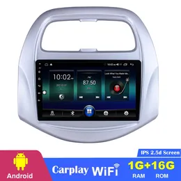 HD pekskärmbil DVD 9 tum spelare Android GPS Navigation Radio för 2018-2019 Chevy Chevrolet Daewoo Matiz/ Spark/ BAIC/ Beat med Bluetooth