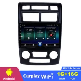 Android 10 2 DIN CAR DVD-spelare f￶r 2007-2017 Kia Sportage Auto A/C med WiFi Music USB AUX Support DAB SWC DVR HD Peksk￤rm