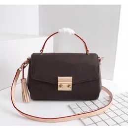 2022 Women Designers Handbag Tassel Messenger Bag Crossbody Purse Genuine Leather Croisette Elegant Shoulder Designer bags