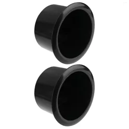 Drink Holder 2pcs Black Plastic Recliner-Handles Replacement Cup Insert For Sofa Boat Rv Couch Recliner Car Truck Poker Table