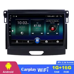 9 "Android 10 Car DVD Radio Player for Ford Ranger-2015 Multimedia GPS Navigation Quad Core