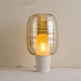 Lampy stołowe szklane lampy LED krystaliczne biurko lekkie odczyt sypialni dekoracje oświetlenia Oprawa zawieszenia TA020