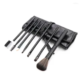 Makeup Brushes 7Pcs Set Cosmetic Tool Powder Eye Shadow Foundation Blush Blending Beauty Make Up Brush With Cosmestic Bag