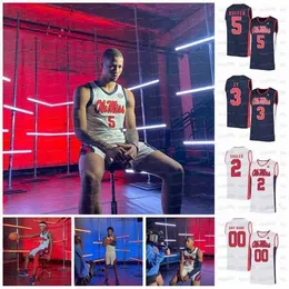 GLA C202 OLE MISS REBELS 2020 KJ BUFFEN FRANCO MILLER JR. DEVONTAE SHULER BREEIN TYREE KHADIM SY CARLOS CARLOS CARLOS CARLOS ROBINSON NCAA COLLEGE BASKETBALL JERSEY