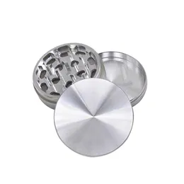 Premium smoke accessory Aluminum Metal Herb Grinders 75 MM 3 Layers Tobacco Grinder With Sharp Diamond Teeth Herbal Crusher Miller