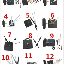 Wall Clocks 10pcs Wholesales 18.5mm DIY Quartz Clock Movement Kit Spindle Mechanism shaft Classic Hanging Watch Repair Replacement 220930