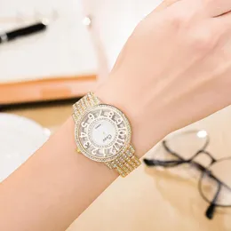 Wristwatches 2022 Fashion And Beautiful Ladies Watch Innovative Digital Dial Exquisite Diamond Alloy Quartz