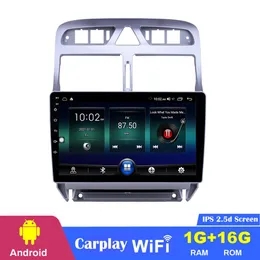 9インチカーDVDプレーヤーAndroid Navigation Head Unit for Peugeot 307 2007 2008 2009 2010-2013 GPS Navi System Support Digital TV CarPlay