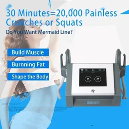 Portable 2023 All-new Multi-purpose Tesla DLS-EMSLIM Body Shaping Professional Safety Fat Burning Muscle Building Equipment 2/4/5 handles