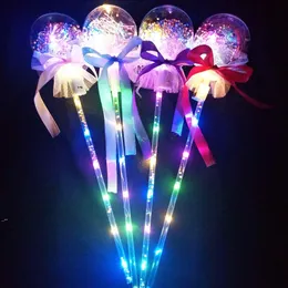Princess Light-Up Magic Ball Wand Glow Stick Witch Wizard LED Magic Wands Halloween Chrismas Party Rave Toy Great Great Hight