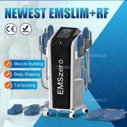 Fall mest populära klassiska RF-enheter DLS-EMSLIM 2/4/5 Hantera fettreducerande formningskurva Effektivt säkert kosmetologinstrument