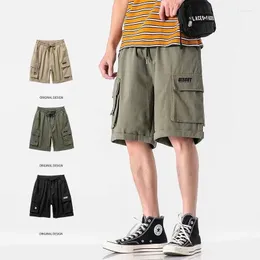 Men's Shorts Men's Fashion Men Casual Summer Cargo Pants For Male Sweatshorts Gym Clothing Loose Joggers Running Multi Pocket Work