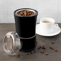 Küche Elektrische Kaffeemühle 400 W Mini Salz Pfeffer Mühle Leistungsstarke Gewürz Nüsse Samen Bohnen Mahlen Maschine Elektronische