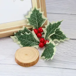 Dekorative Blumen, Weihnachtsbaumschmuck, Blumenblätter, DIY-Kranz, gefälschter Urlaub, Festival, Tür, Zuhause und Party, künstliche Pflanze