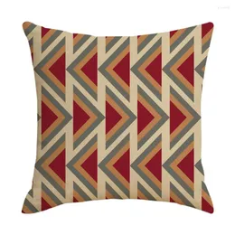 Capa geométrica étnica de travesseiro Aztec Print Home Decor Sofá Native Southwestern Throw 45x45cm