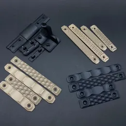 Accessori tattici Airsoft 4 pezzi/set M-lok Handguard Rail Panel Cover Handle Blocking Kit Keymod Hunting