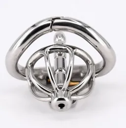 Super petit dispositif de chasteté masculine d'acier inoxydable, Cage de  coq avec le cathéter d'anneau Anti- - Only Cage
