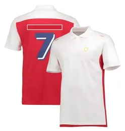F1 Formula One Polo Gömlek Erkek Takımı Gömlek 2022 Kısa Kollu Yaku Yarışı T-Shirt