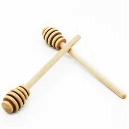 15 cm Wood Honey Dipper Honey Stirrer Coderware Honeycomb Stick Server Wedding Party Favors XBJK2210