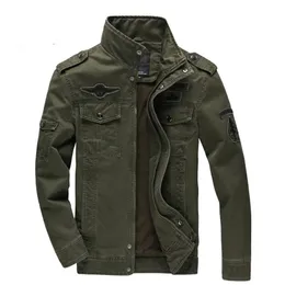 Mens Jackets Casual Army Military Jacket Men Plus Size M6XL Jaqueta masculina Air force one Spring Autumn Cargo Coat 220930