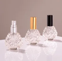 15 ml ￅteranv￤ndbara parfymflaskor Atomizer Liquid Dispenser Fin Mist Spray Glas Parfym Bottflask F￶rpackning Tomkosmetiska beh￥llare