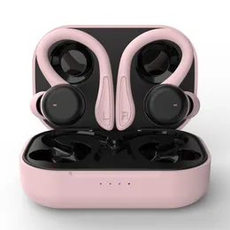 2022 Nieuwe top verkopen Bluetooth oortelefoons grote capaciteit oorbevestiging nieuwe sport waterdichte hardloophoofdset TWS in-ear echte draadloze hoofdtelefoons