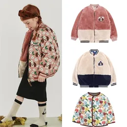 Jackets Kids Velvet Coat Winter LD Brand Girls Boys Fashion Print Warm Jacket Baby Child Outwear Clothes 2201006