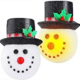 Christmas Decorations Snowman Porch Light Cover Year 2022 Holiday Atmosphere Outdoor Lamp Shade Wall Decor