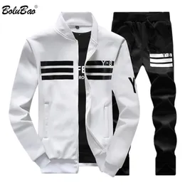 Männer Trainingsanzüge BOLUBAO Herbst Männer Set Qualität Fleece Sweatshirt Hosen Sporting Schweiß Anzüge Herren Survêtement Sportswear Männlichen Trainingsanzug 221006