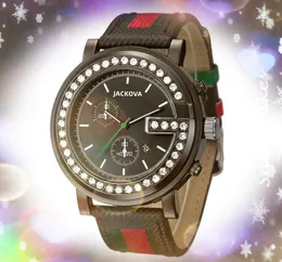 أهم أزياء نسائية Watch Watch Men 45mm Diamonds Big Ring Bezel Sapphire Cystal Quartz motion most Qualted Clock Belt Belt President Wristwatch Montre de Luxe
