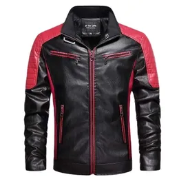 Mens Jackets JSTIL PU Motorcycle Fashion Strong Outdoor Warm Coat Autunm Outwear Casual Jacket 220930